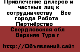 Привлечение дилеров и частных лиц к сотрудничеству. - Все города Работа » Партнёрство   . Свердловская обл.,Верхняя Тура г.